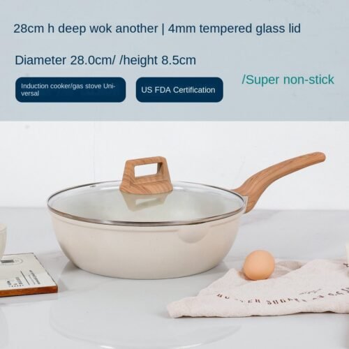 Non-Stick Marble Granite Coated Cookware Set