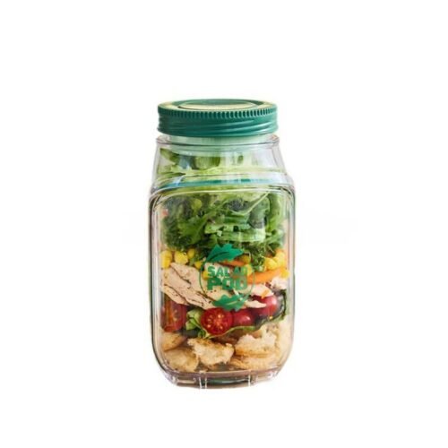 Leak-Proof Layered Food Storage Containers