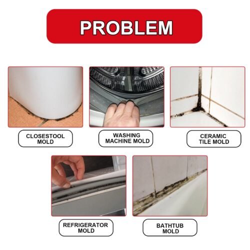 Mildew Remover Gel for Tiles & Walls