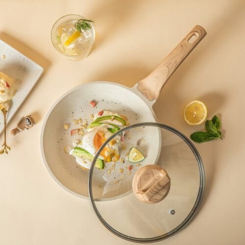 Non-Stick Marble Granite Coated Cookware Set